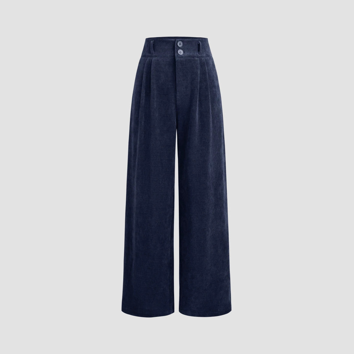 Women's Elegant and Wide Cut Cord Pants Mune Fashion