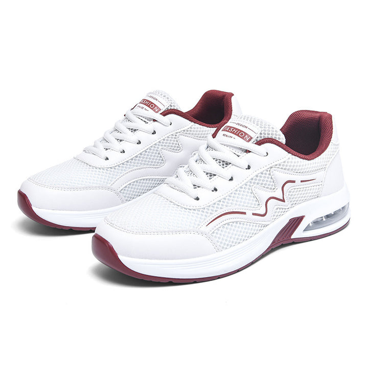 Women's city walking sneaker with visible heel air chamber and ergonomic EVA cushioning Mune Fashion