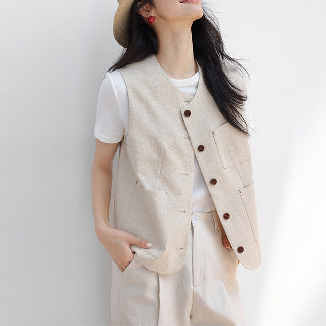 Women Stylish Waistcoat Mune Fashion