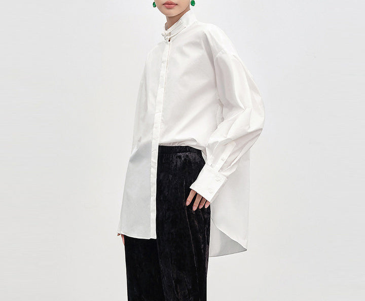 Women Elegant and Fashionable Oversized Blouse Drune