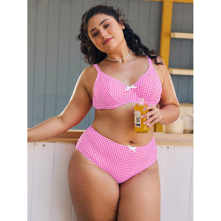 Women's High-Waisted Bikini with Padded Top Mune Fashion
