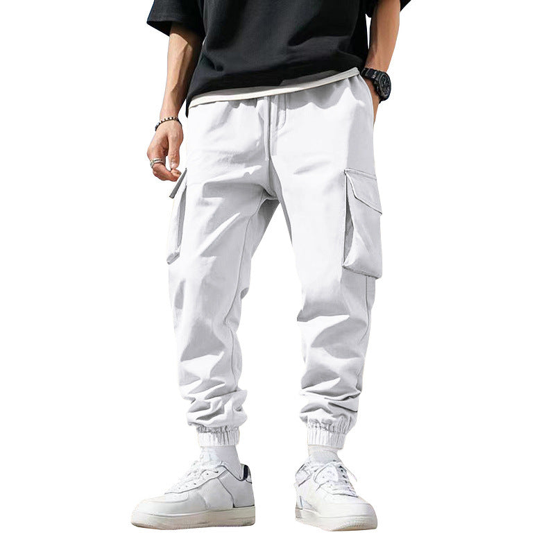 Men's urban utility joggers with multiple pockets and tapered leg Mune Fashion
