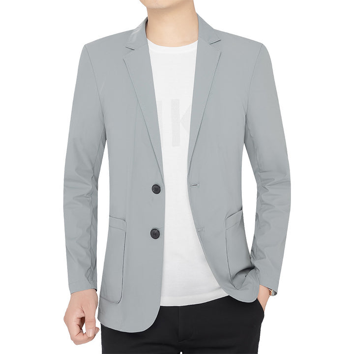 Men Unstructured Stretch ReisMune Fashionlazer with Applied Pockets Mune Fashion