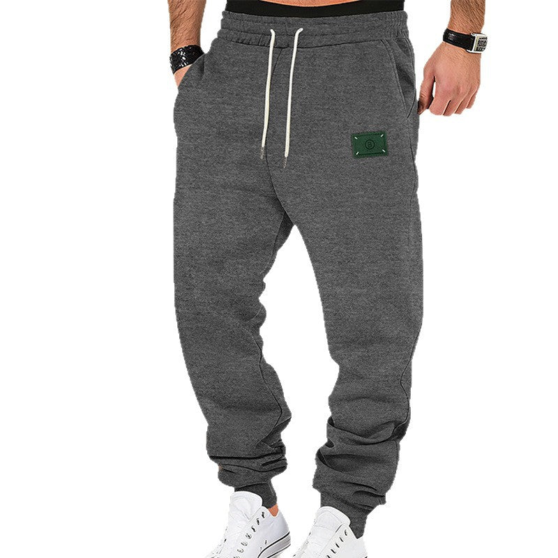 Men's Slim-Fit Sweat Jogger with elastic waistband, drawstring, and ribbed cuffs