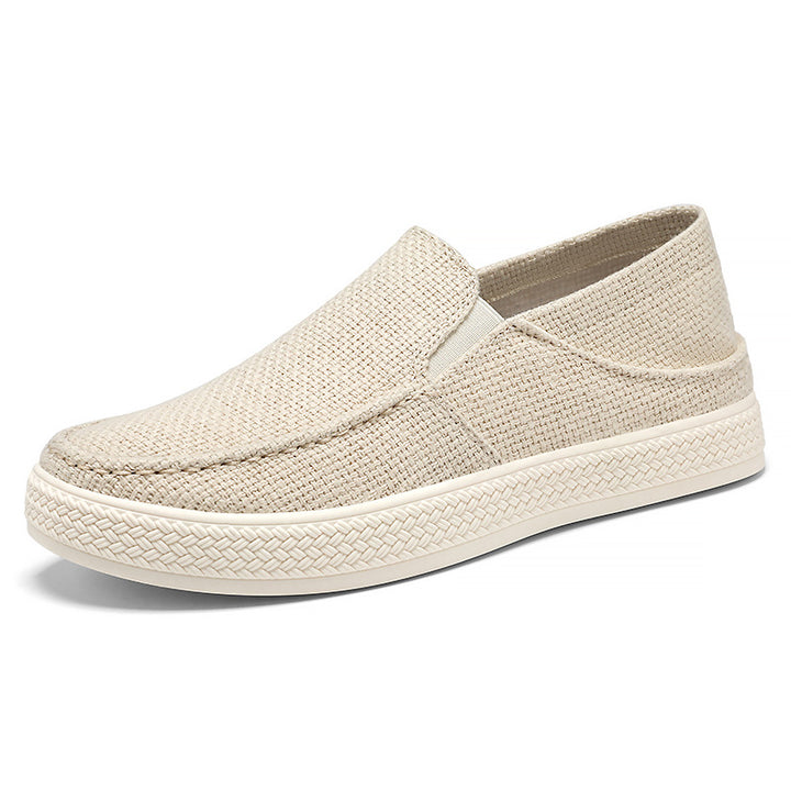 Women’s knitted slip-on casual shoe with elastic entry and structured platform sole Mune Fashion