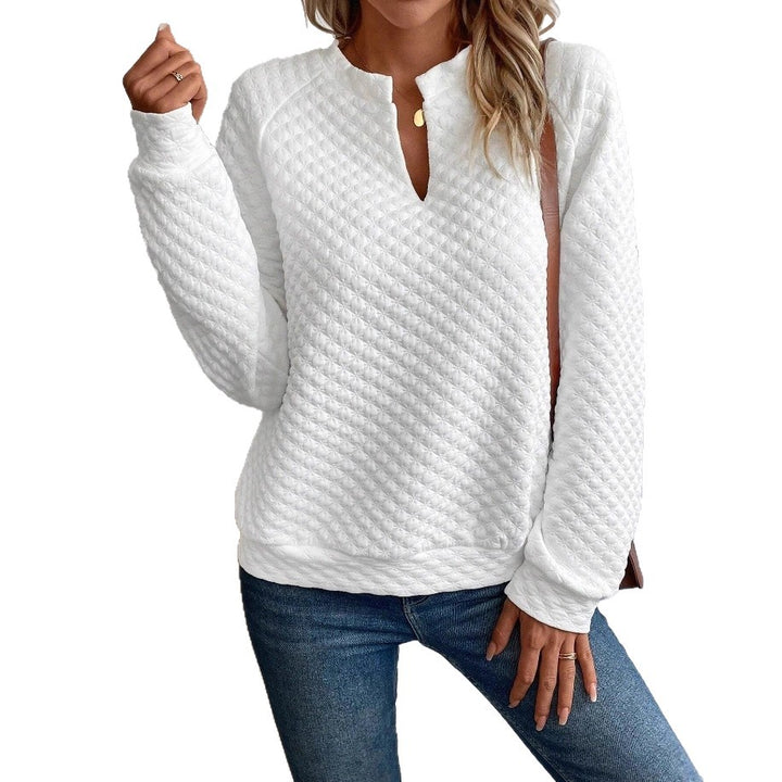 Women Stylish Stand-Up Collar Sweater Mune Fashion