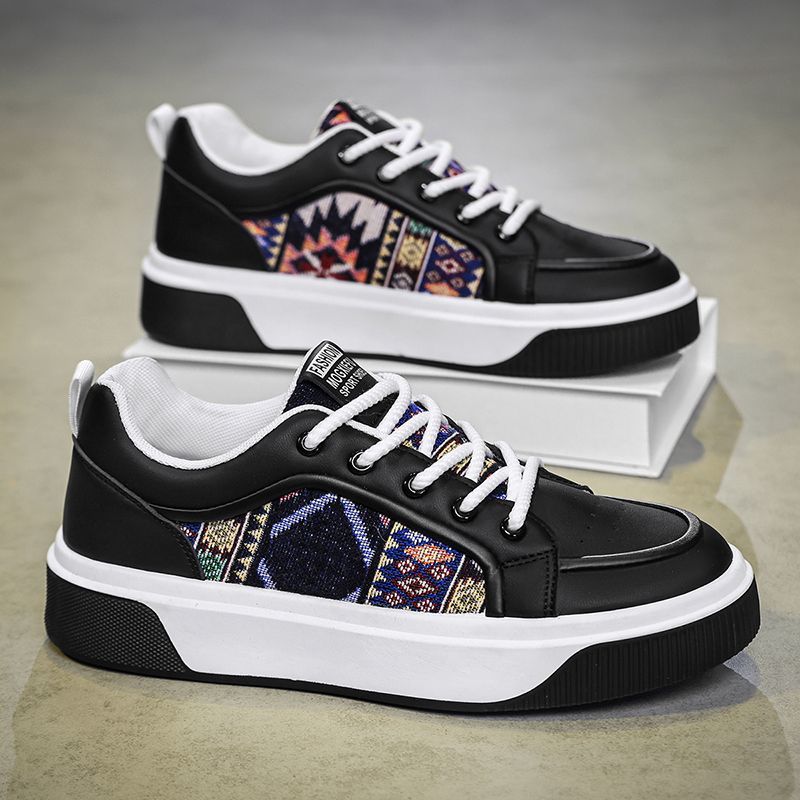 Women's fashionable sneakers with contemporary ethnic pattern Mune Fashion