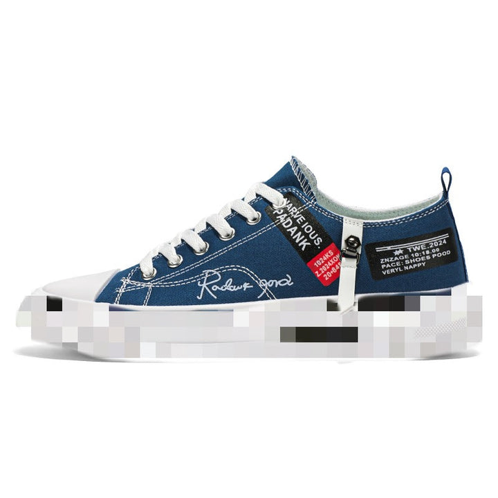 Ladies Comfortable Denim Sneakers with Breathable Upper Material Mune Fashion