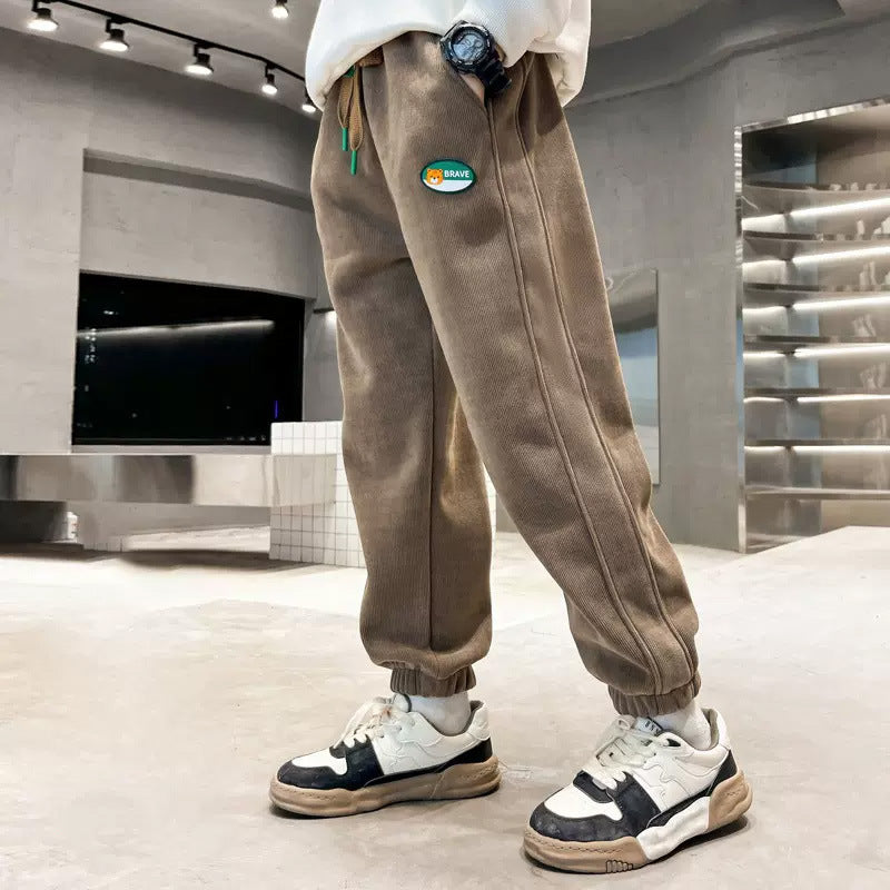 Unisex leisure jogging pants with elastic waistband Mune Fashion