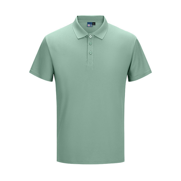 Men's easy-care short-sleeve polo made of cotton blend with piqué structure and three buttons Mune Fashion