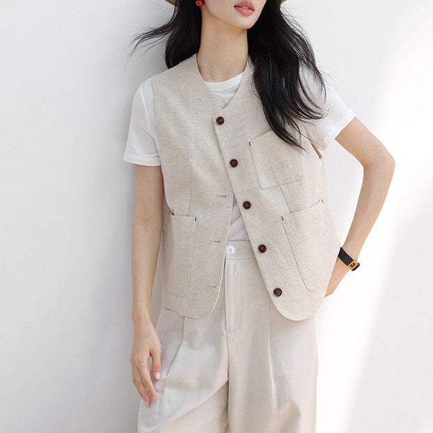 Women Stylish Waistcoat Mune Fashion