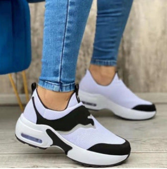 Women's comfort sneaker with breathable mesh upper and padded sole Mune Fashion