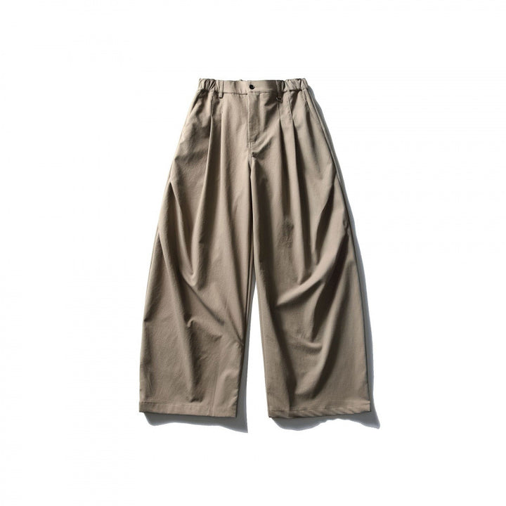Women's Wide Culotte Pants with High Waist and Elastic Band Mune Fashion