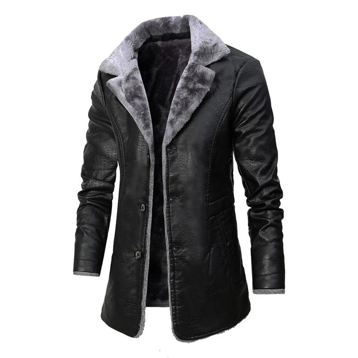 Men's Elegant Sheepskin Jacket with Modern Cut Mune Fashion