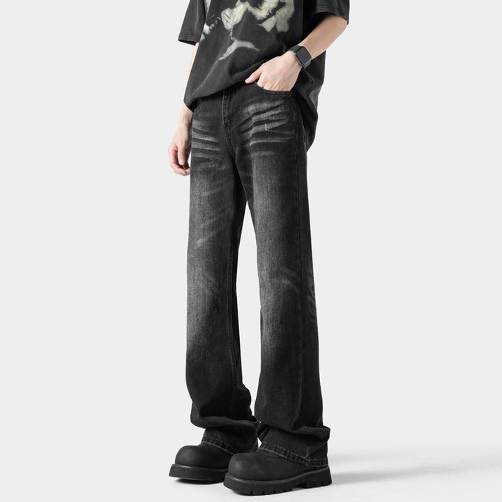 Men's Loose-Fit Jeans with Unique Design Mune Fashion