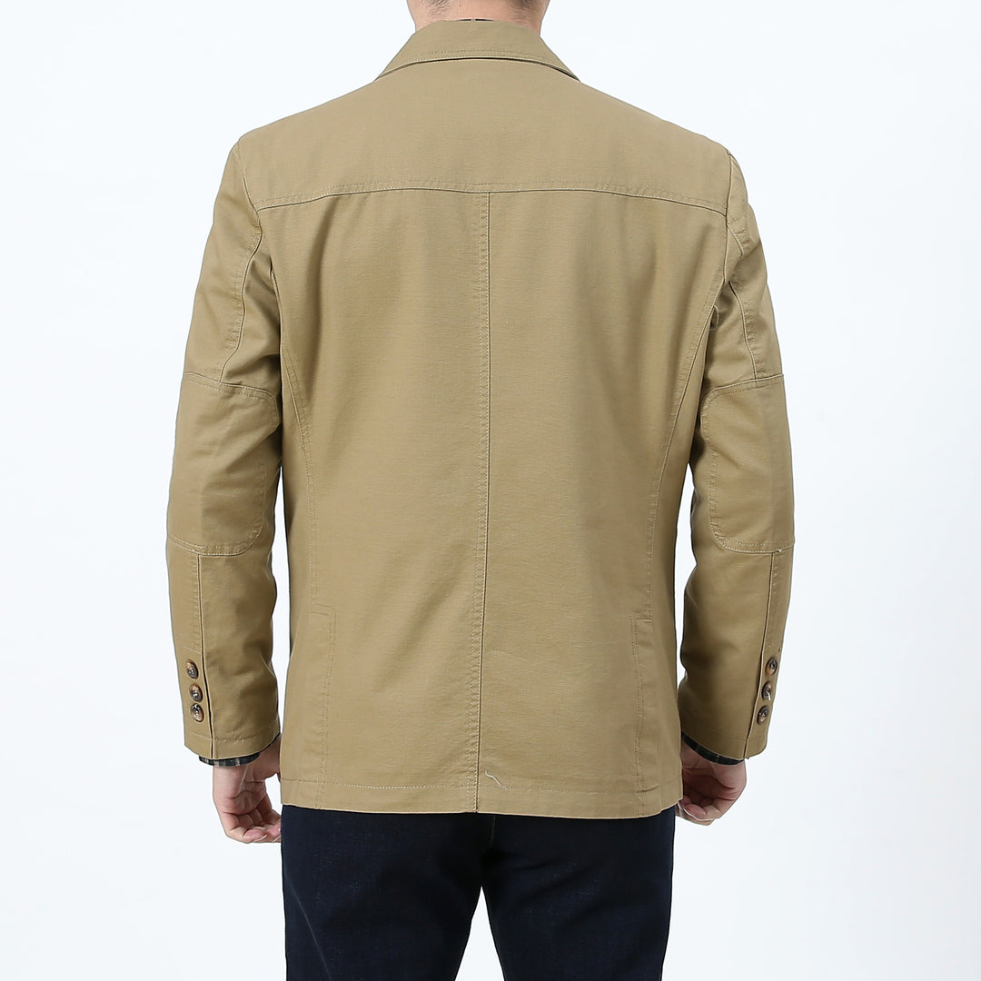 Men's Elegant and Comfortable Cotton Blazer Mune Fashion