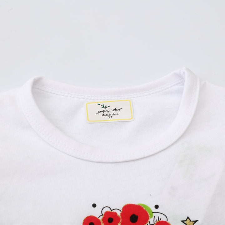 Girls Long Sleeve Shirt with Cute Fairy Motif Mune Fashion