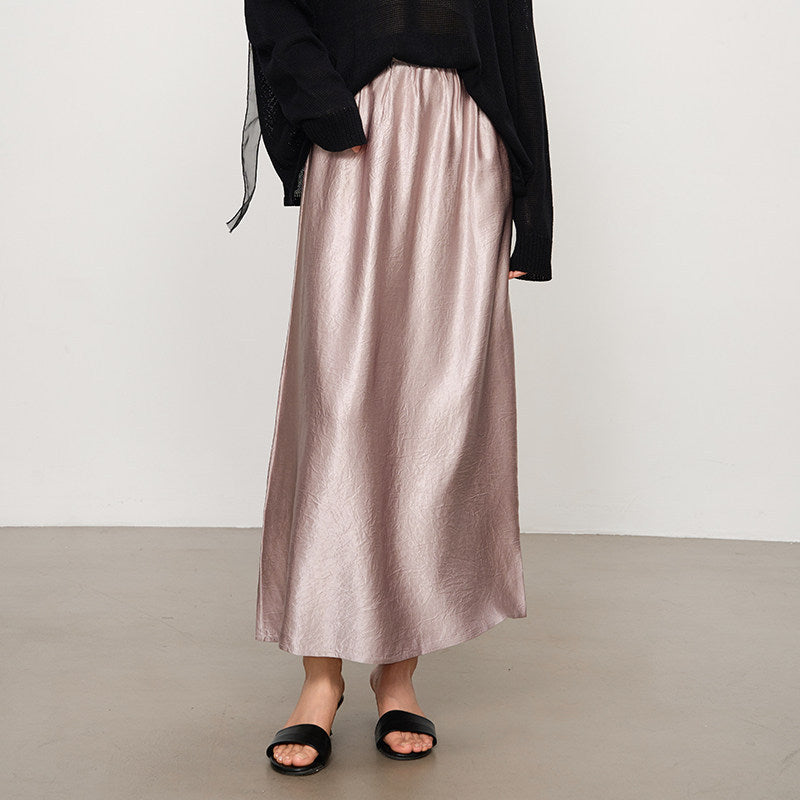 Women's Elegant Maxi Skirt made of high-quality Chiffon Mune Fashion
