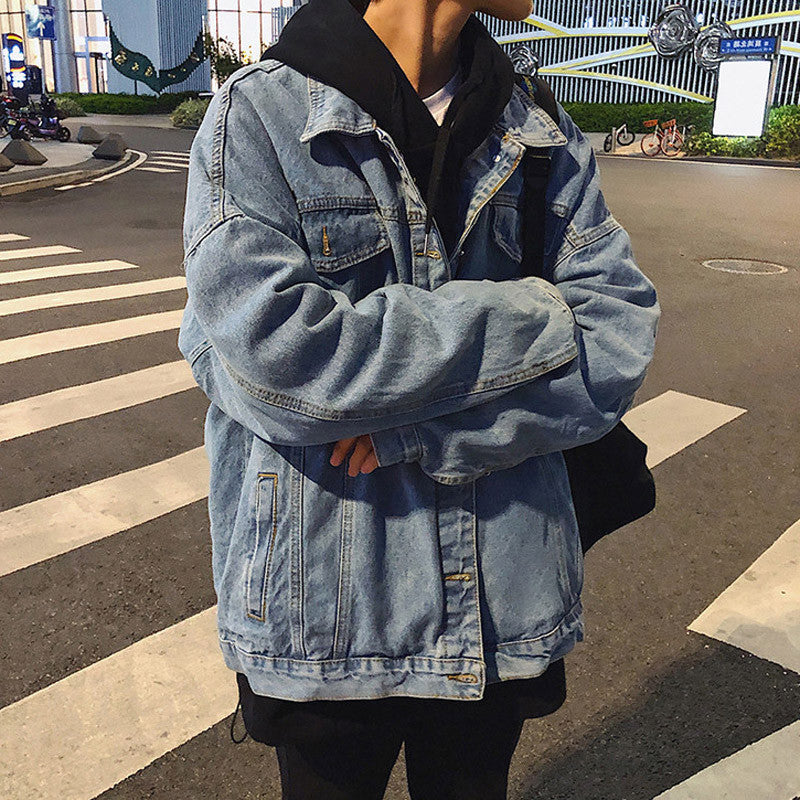 Men's Casual Denim Jacket in Vintage Style Mune Fashion