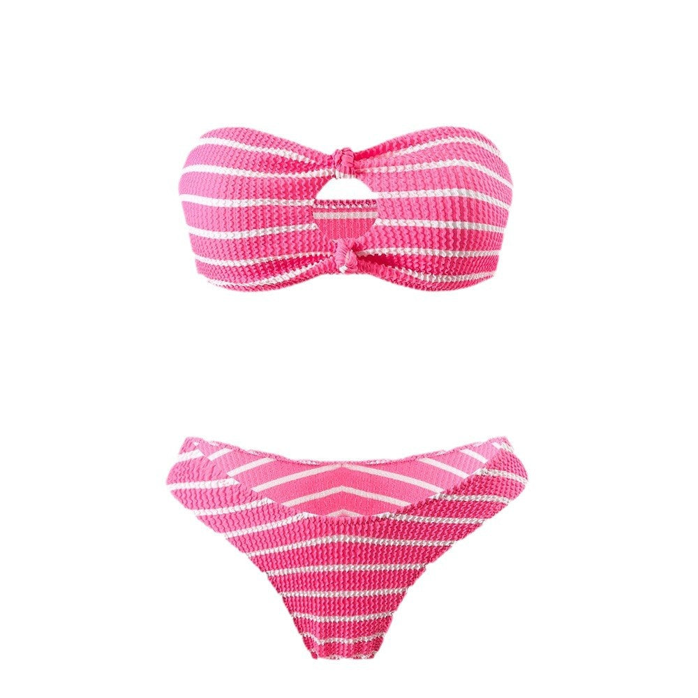 Women Bandeau Bikini with sophisticated details Mune Fashion