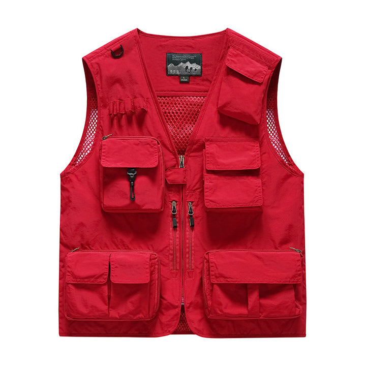 Men's multifunctional fishing vest with pockets Mune Fashion