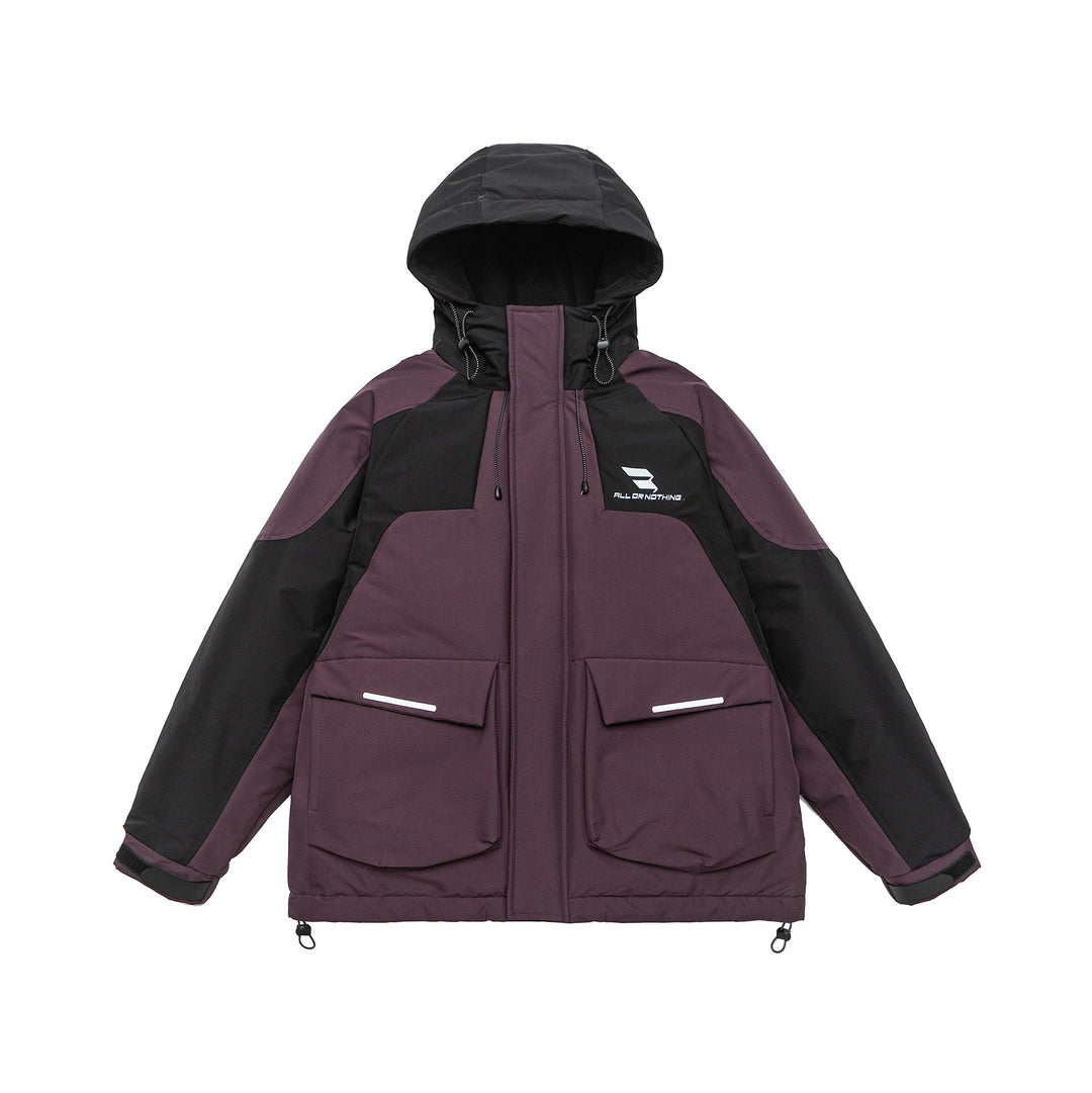 Men's Urban Tech Parka with utility pockets, reflective details, and adjustable hem Mune Fashion