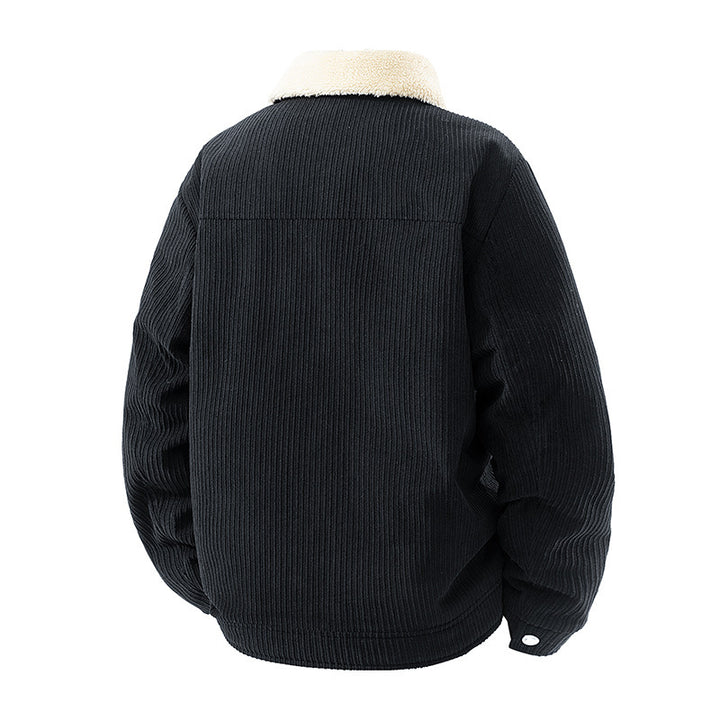 Men's cord jacket with teddy lining Mune Fashion