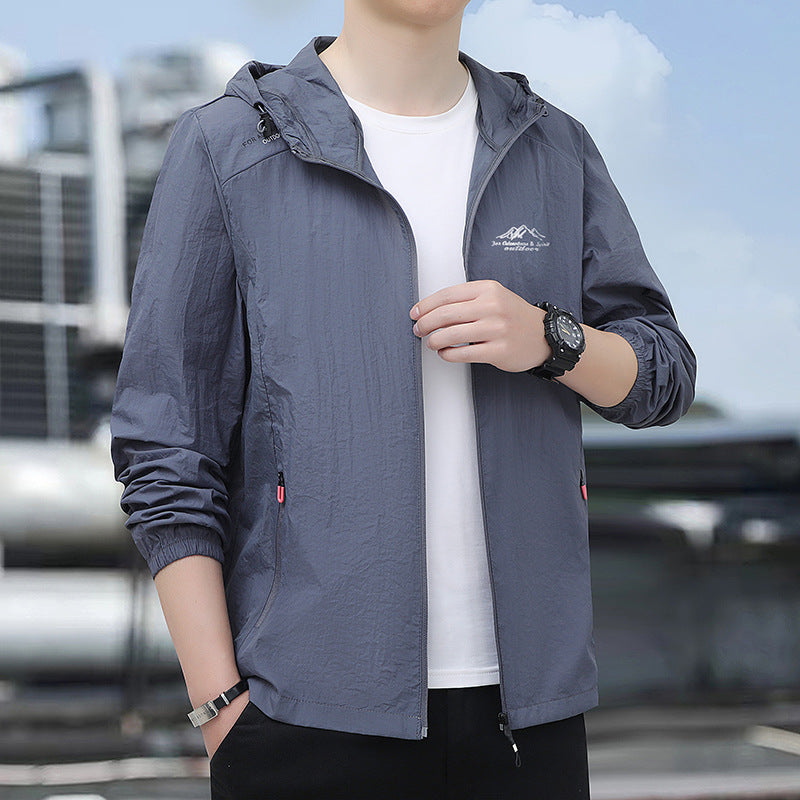 Men's Lightweight Windbreaker Mune Fashion