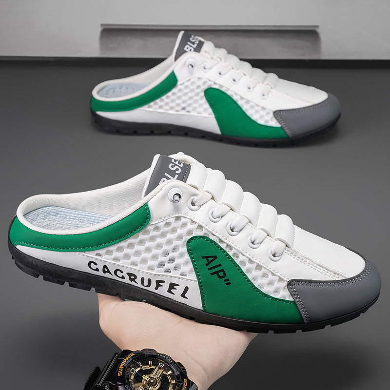 Men's Lightweight Slip-On Casual Sneakers with Breathable Mesh Design Mune Fashion