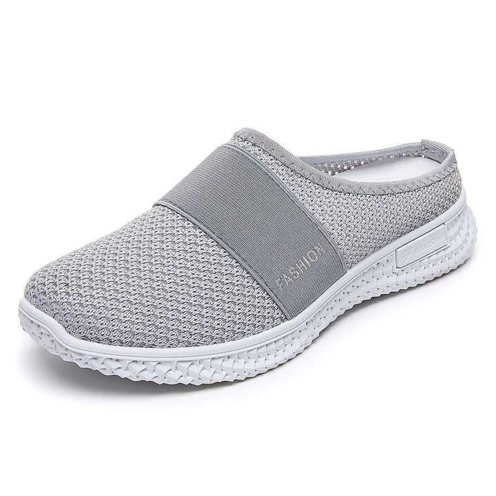 Women's knitted breathable slip-on sneakers with elastic midband Mune Fashion