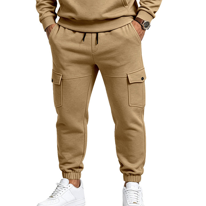 Men's cargo jogging pants with flap pockets and elastic waistband Mune Fashion