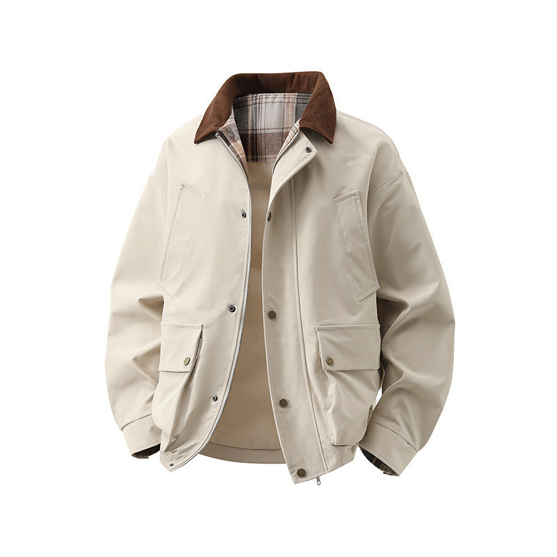 Men's Robust Work Jacket with Practical Pockets Mune Fashion