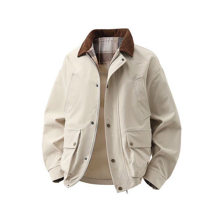 Men's Robust Work Jacket with Practical Pockets Mune Fashion