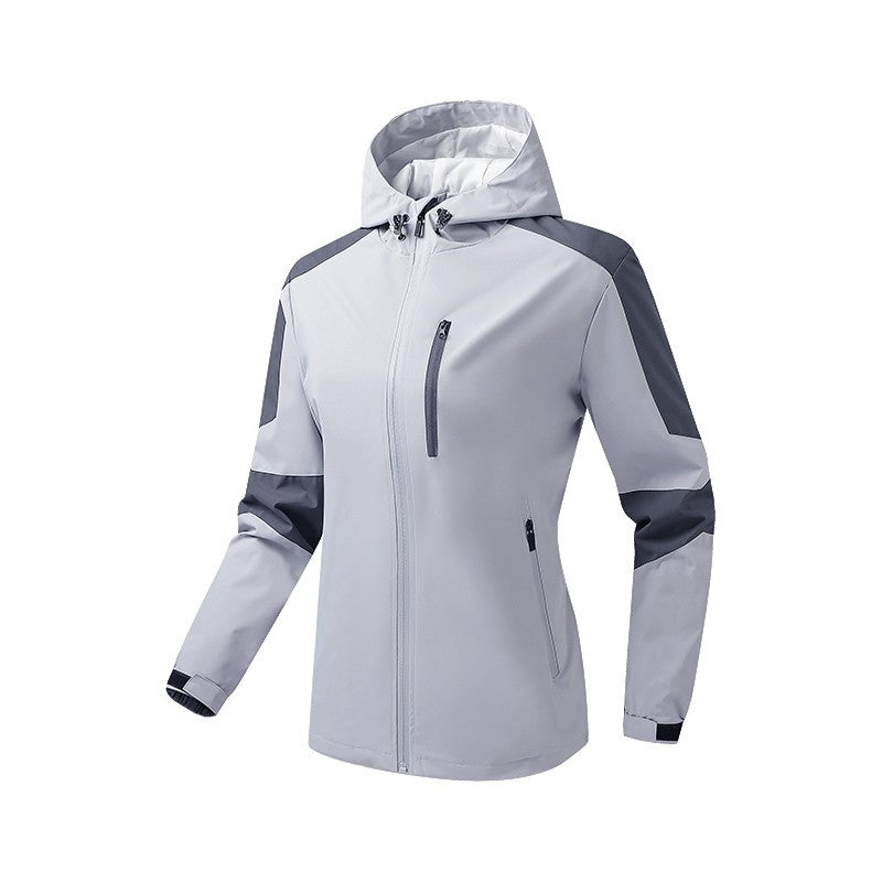 Men's Breathable Softshell-Hardshell Hybrid Jacket with Hood and Waterproof Zipper Pockets Mune Fashion