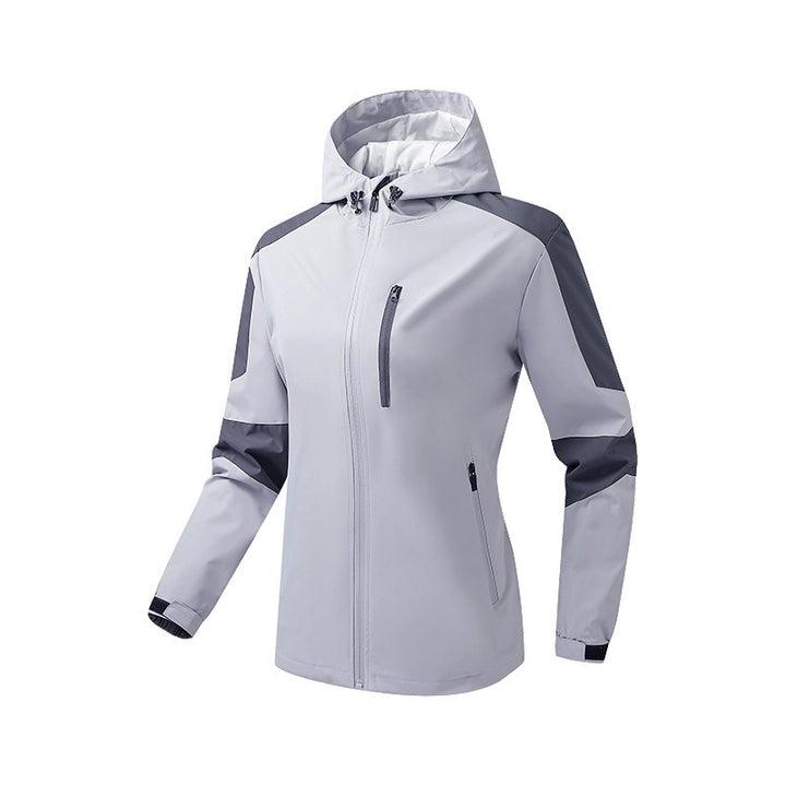 Men's Breathable Softshell-Hardshell Hybrid Jacket with Hood and Waterproof Zipper Pockets Mune Fashion