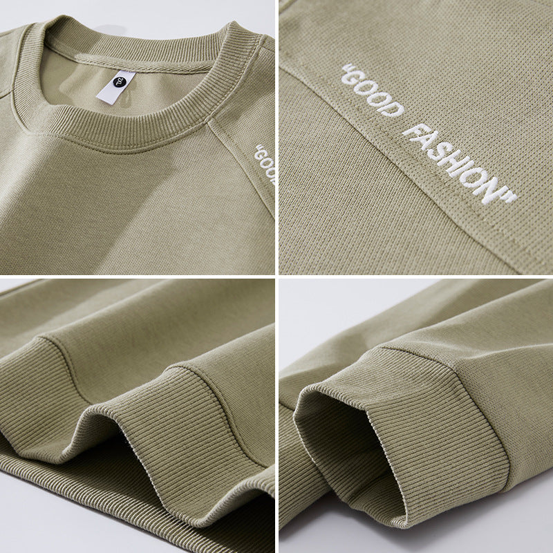 Men's Comfortable Sweatshirt with Innovative Design Mune Fashion