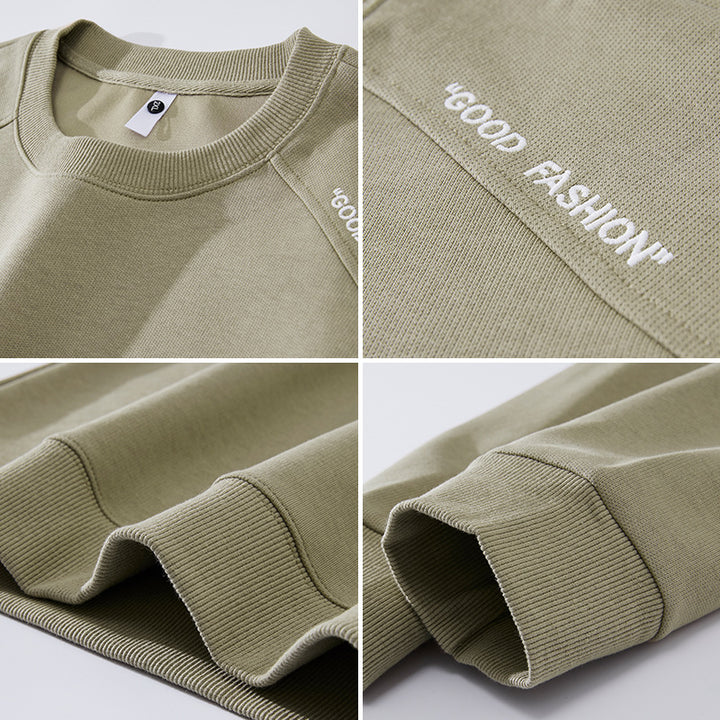 Men's Comfortable Sweatshirt with Innovative Design Mune Fashion