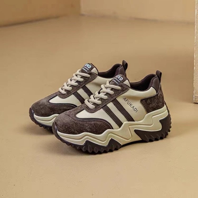 Ladies Chunky Sneakers with ergonomic cushioning and non-slip sole Mune Fashion