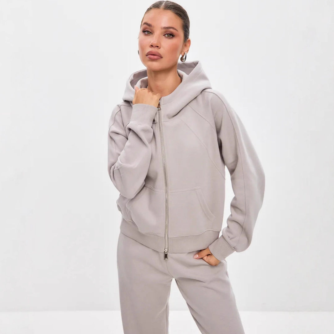 Women’s Sporty Fleece Jogging Set Mune Fashion