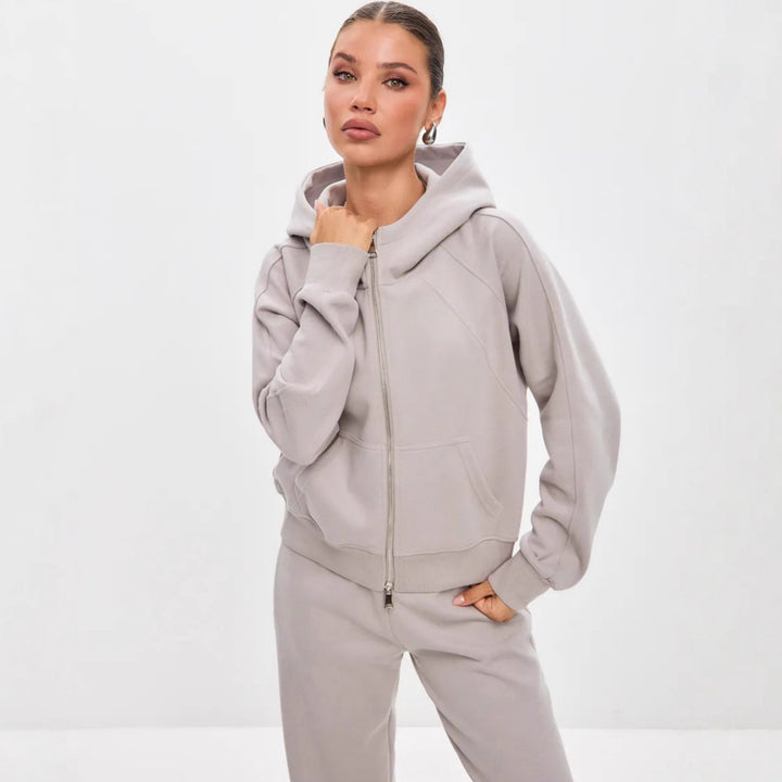 Women’s Sporty Fleece Jogging Set Mune Fashion