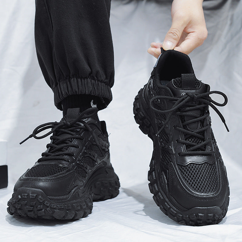 Ladies sporty trendy sneakers with shock-absorbing sole and breathable mesh surface Mune Fashion