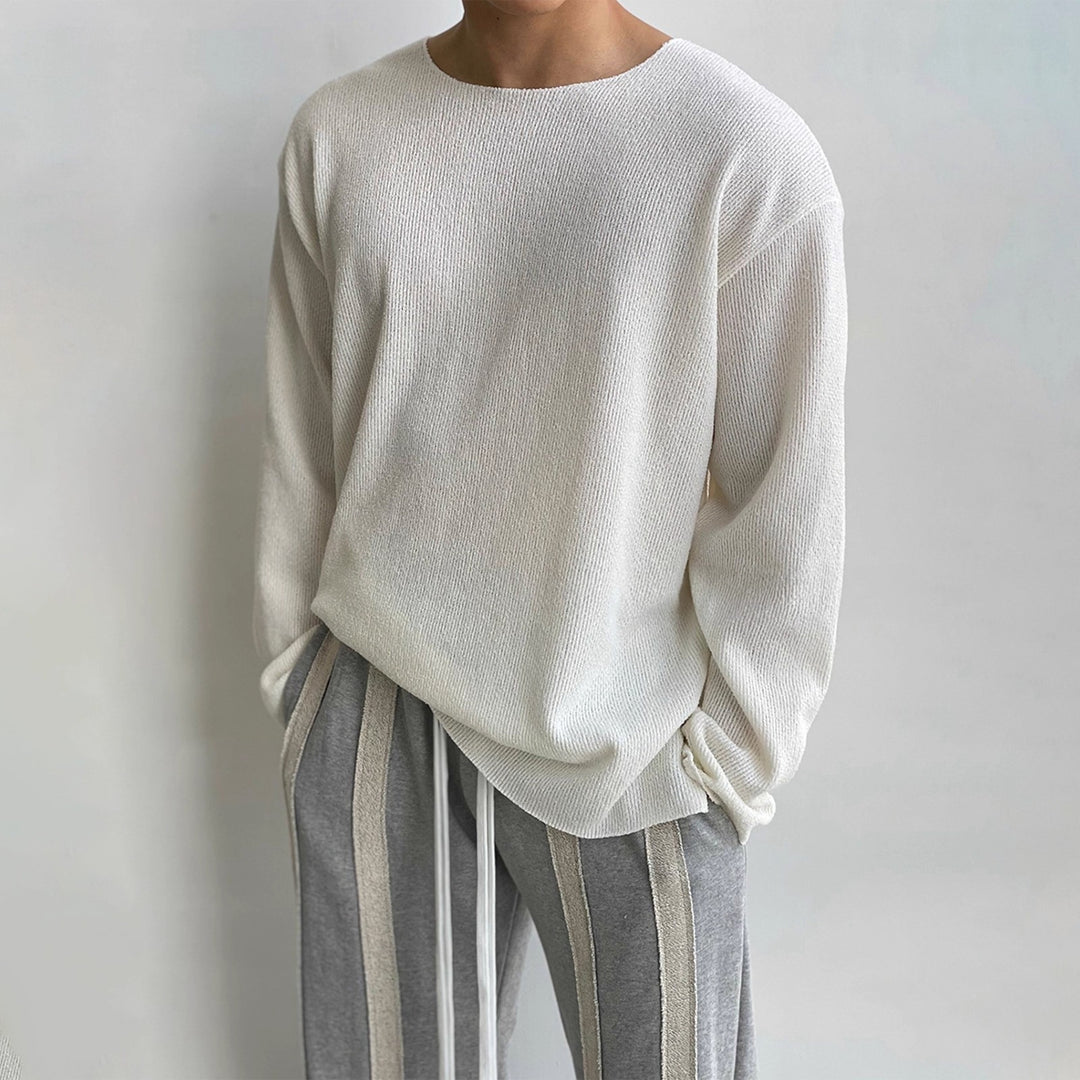 Men's Casual Knitted Sweater Mune Fashion