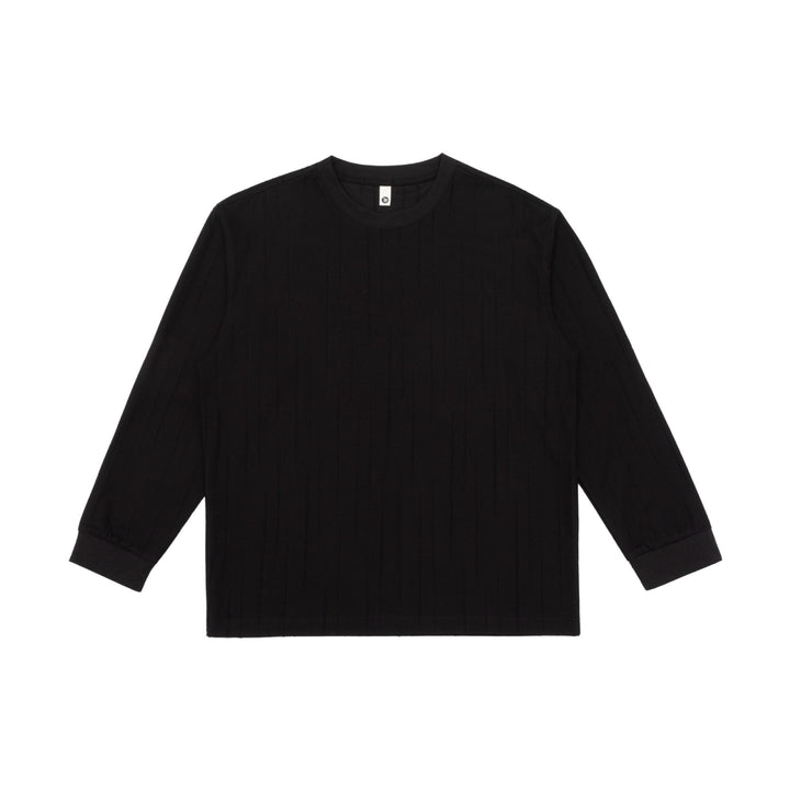 Unisex Premium long-sleeve shirt made of structured jersey with reinforced round neck Mune Fashion