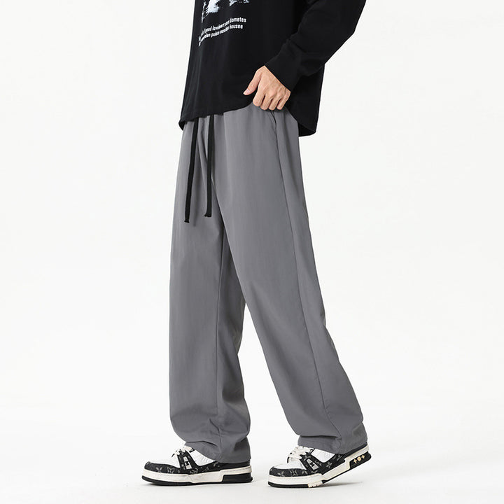 Men's Comfortable and Casual Leisure Pants with Loose Fit