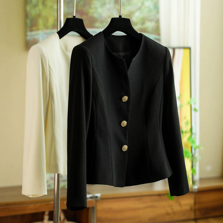 Women's elegantly tailored blazer with decorative buttons Mune Fashion