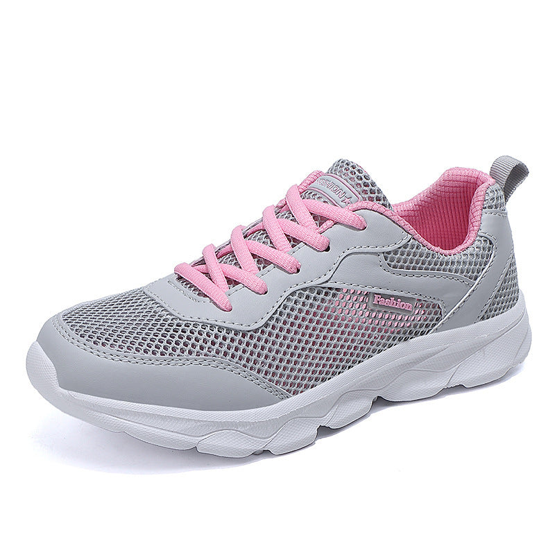 Women nan lightweight everyday and travel sneakers with airy mesh structure, cushioning lightweight sole and heel loop Mune Fashion