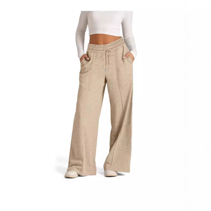 Women Wide Sports Pants Mune Fashion