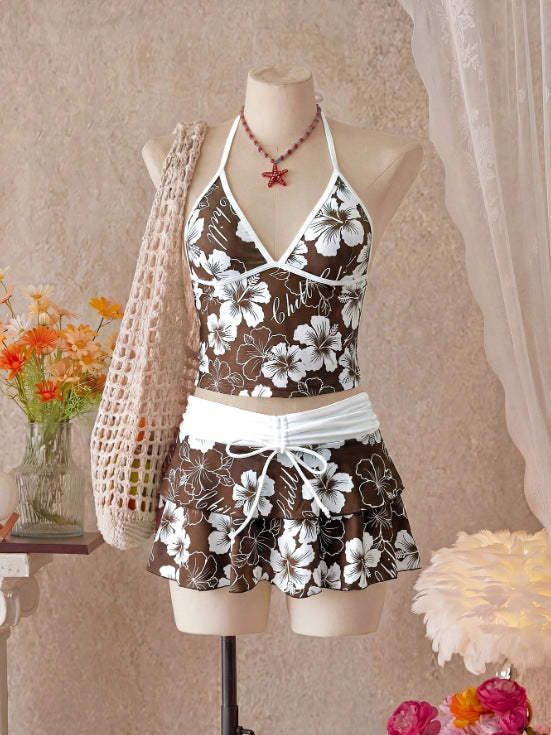Women's Bikini Set with Skirt Mune Fashion