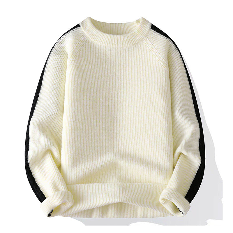 Women Elegant and Comfortable Crew Neck Sweater Mune Fashion