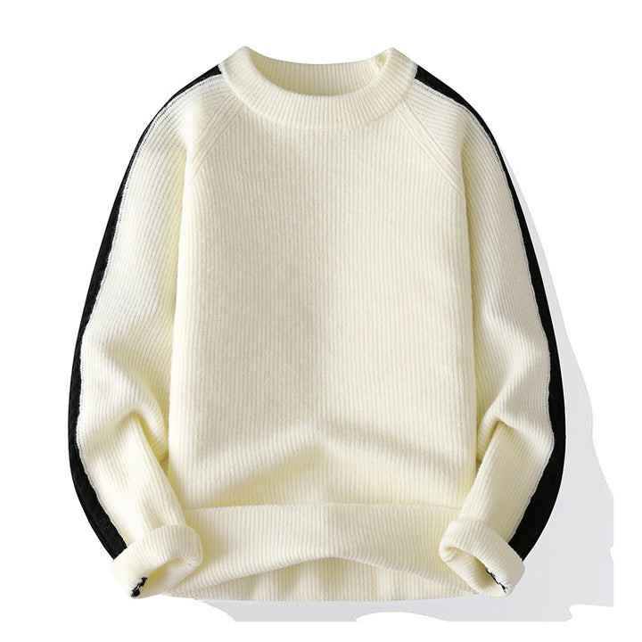 Women Elegant and Comfortable Crew Neck Sweater Mune Fashion